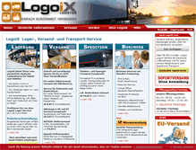 Tablet Screenshot of logoix.com